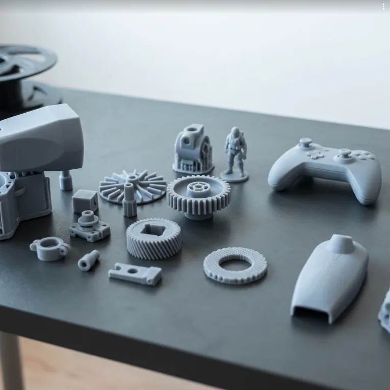 Standard Grey resin 3D printing service India — high detail SLA parts by Dwart Industries